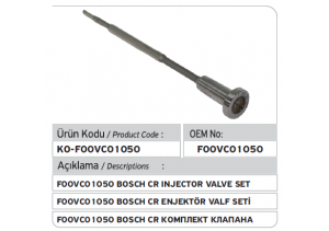 F00VC01050 Common Rail Valve Set